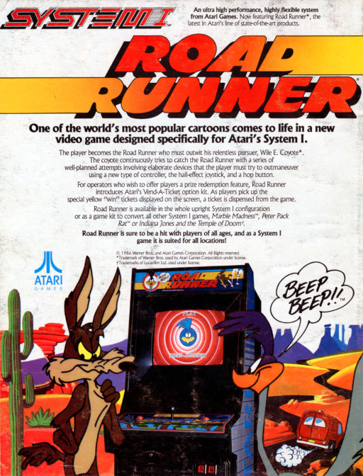 Road Runner (rev 2) Game Cover